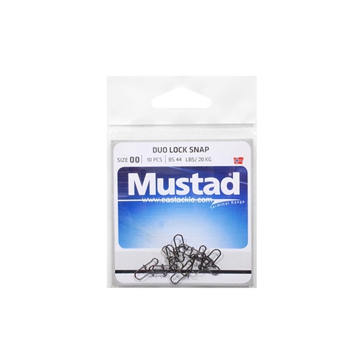 Mustad - Duo Lock Snap | Eastackle