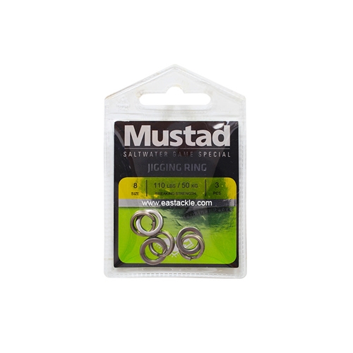 Mustad - Stainless Steel Jigging Ring | Eastackle