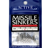 Active - Lead Missile/Nail Sinkers