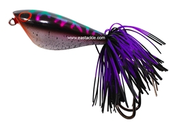 An Lure - Jump King 45 - STRIPED PURPLE SNAKEHEAD - Floating Frog Bait