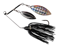 An Lure - PitBull 69Spinner Bait - BLACK - Sinking Wire Bait | Eastackle