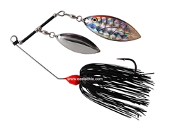 An Lure - PitBull 69Spinner Bait - RED BLACK - Sinking Wire Bait