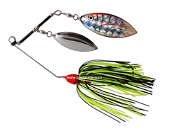 An Lure - PitBull 69Spinner Bait - RED YELLOW - Sinking Wire Bait | Eastackle