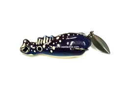 An Lure - Slide Lizz 60 - NAVY - Floating Hollow Body Frog Bait | Eastackle