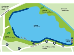 Bedok Reservoir - Legal Fishing Ground