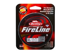 Berkley - FireLine Fused Smoke 125yds - 30LB - Braided/PE Line | Eastackle