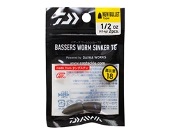 Daiwa - Bassers Worm Sinker TG New Bullet 14g - 1/2oz (2pcs)