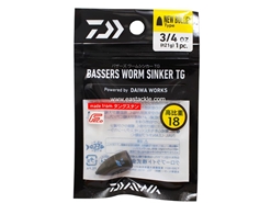 Daiwa - Bassers Worm Sinker TG New Bullet 21g - 3/4oz (1pc)