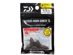 Daiwa - Bassers Worm Sinker TG New Bullet Pro Pack 14g - 1/2oz (5pcs)