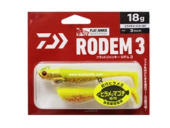 Daiwa - Flat Junkie Rodem 3 - FLOUNDER CHART GOLD - 18g - Soft Plastic Swim Bait