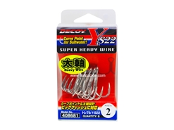 Decoy - Y-S22 Heavy Wire Treble Hooks - #2 | Eastackle