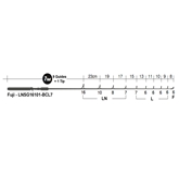 Fuji - T-LNSG16101-BCL7 - Bait Casting Guide Set (Titanium Frame) for 7’ Bass Type Luring Blank