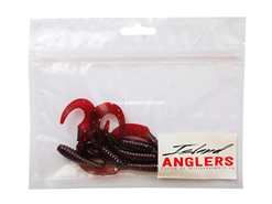 Island Anglers - Grumpy Grub 3" - RED RED WINE - Soft Plastic Swim Bait | Eastackle