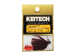 Keitech - Guard Spin Jig - COLA 006 (1/16oz) - Tungsten Skirted Jig Head | Eastackle