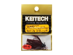 Keitech - Guard Spin Jig - COLA 006 (3/32oz) - Tungsten Skirted Jig Head | Eastackle