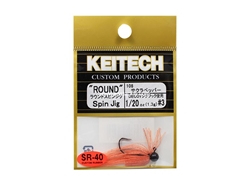 Keitech - Round Spin Jig - SAKURA 108 (1/20oz) - Tungsten Skirted Jig Head | Eastackle