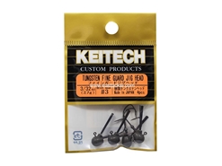 Keitech - Tungsten Fine Guard Jig Head - #3 (3/32oz) - Tungsten Jig Head | Eastackle