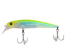 Megabass - Halibut 90 - FUZZY CHART LIME - Sinking Minnow | Eastackle