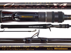 Megabass - Orochi X4 - F3.1/2-70X4 - SUPER MIRAGE - Bait Casting Rod | Eastackle