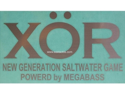 Megabass - Sticker - XOR - Sliver - 30cm