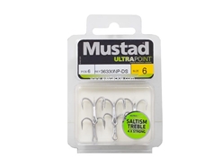 Mustad - Saltism 4X Strong #6 - Treble Hook | Eastackle