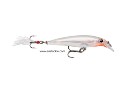 Rapala - X-Rap XR04 - GLASS GHOST - Suspending Minnow | Eastackle