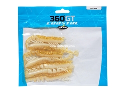 Storm - 360GT Coastal Shrimp 3" - GOLD GLOW - Soft Plastic Shrimp Bait 