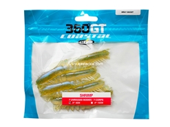 Storm - 360GT Coastal Shrimp 3" - GRAY GHOST - Soft Plastic Shrimp Bait 