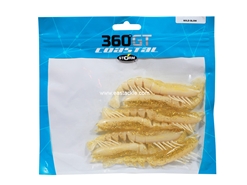 Storm - 360GT Coastal Shrimp 3" - GOLD GLOW - Soft Plastic Shrimp Bait 