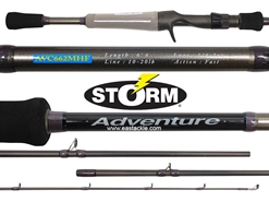 Storm - Adventure - AVC662MHF - Bait Casting Rod