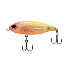 Storm - Gomoku Pencil GP45F - CLEAR PINK HEAD CHARTREUSE - Floating Finesse Pencil Bait
