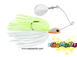Storm - Gomoku Spinnerbait GSB11 - PEARL PINK HEAD CHARTREUSE - Sinking Spinner Bait