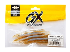 Storm - GX Muscle Crawler 4inch - WAKASAGI - Soft Plastic Stick Bait