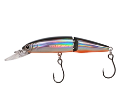 Tackle House - Bitstream Jointed FDJ85 - SILVER BLACK - Floating Minnow | Eastackle
