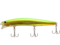 Tackle House - Contact Feed Shallow 128F - GOLD CHART ORANGE BELLY AHG - Floating Minnow
