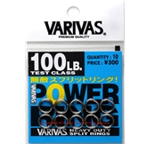Varivas - Heavy Duty Split Rings - 100lb