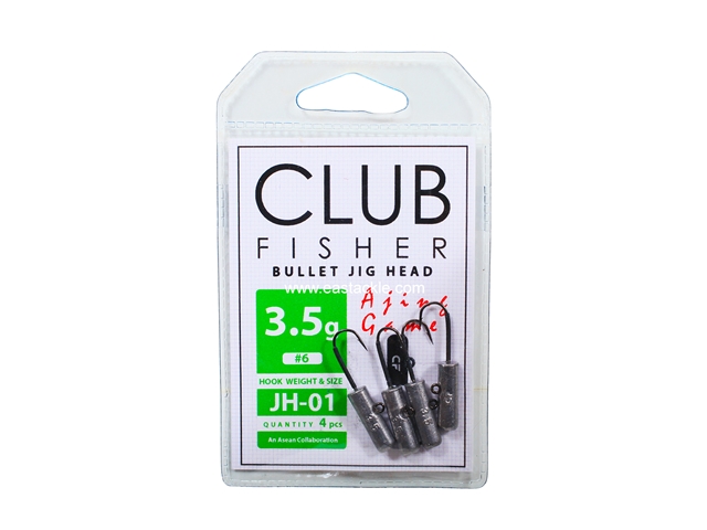 Club Fisher - Bullet Jighead JH-01-1788-#6-3.5g