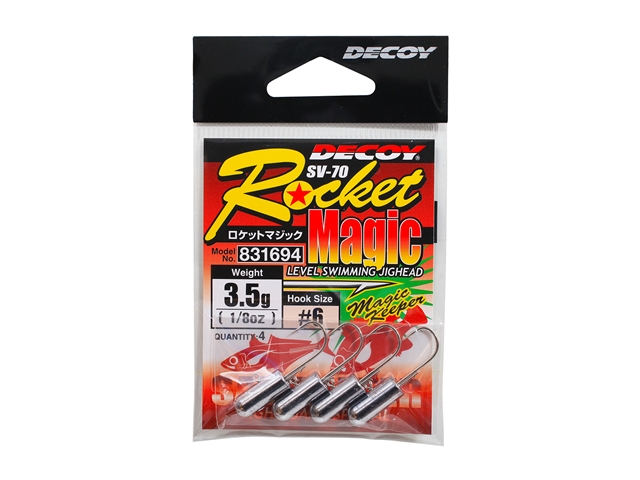 Decoy - Rocket Magic SV-70 #6 - 3.5grams - Aji Jigheads | Eastackle