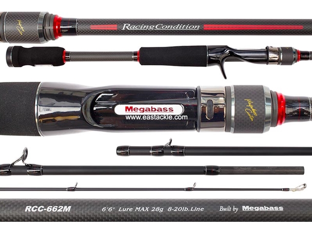 Megabass - Racing Condition World Edition - RCC-662M - Bait Casting Rod | Eastackle