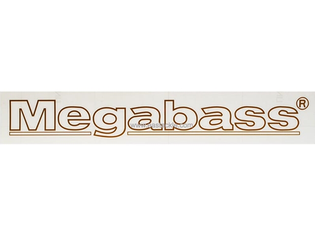 Megabass - Sticker - MEGABASS - GOLD - 40cm
