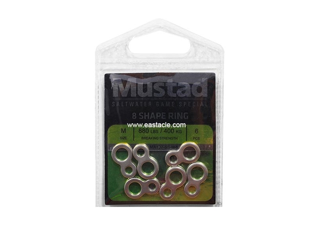 Mustad - 8 Shape Ring - Size M | Eastackle