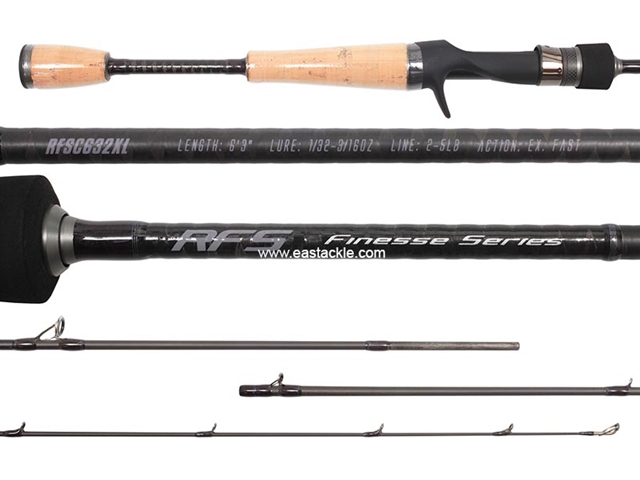 Rapala - RFS Finesse Series - RFSC632XL - MICROLOGY - Bait Casting Rod | Eastackle