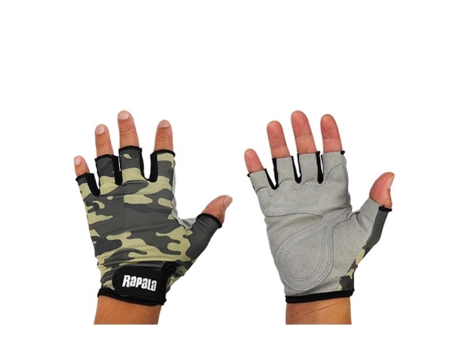 Rapala - Tactical Casting Gloves - CAMO - S/M | Eastackle