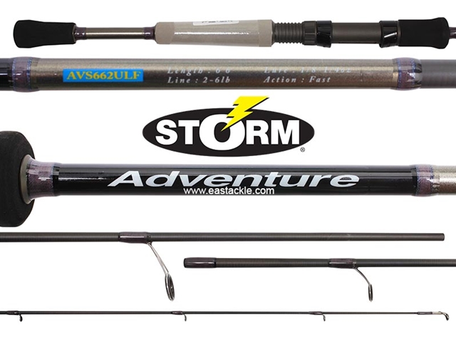 Storm - Adventure - AVS662ULF - Spinning Rod | Eastackle