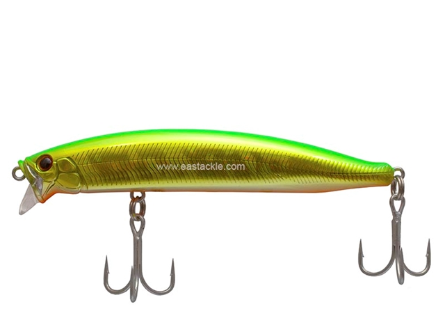 Tackle House - Contact Feed Shallow 105F - GOLD CHART ORANGE BELLY AHG | Floating Minnow | Eastackle