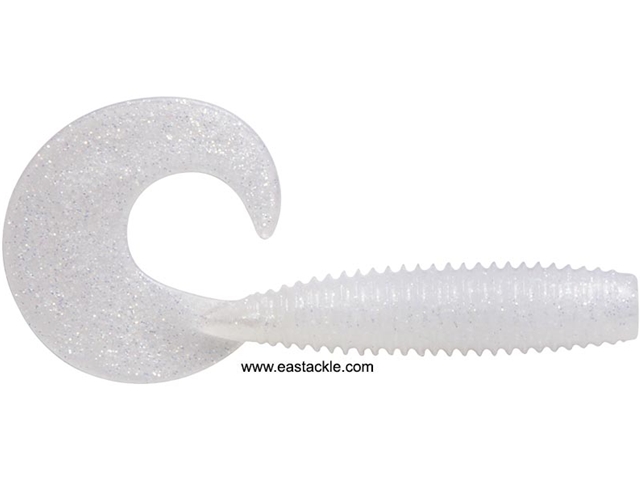 Trigger X - Swimming Grub PTXSG4 - PEARL - 10cm - Soft Plastic Curly Tail Grub | Eastackle