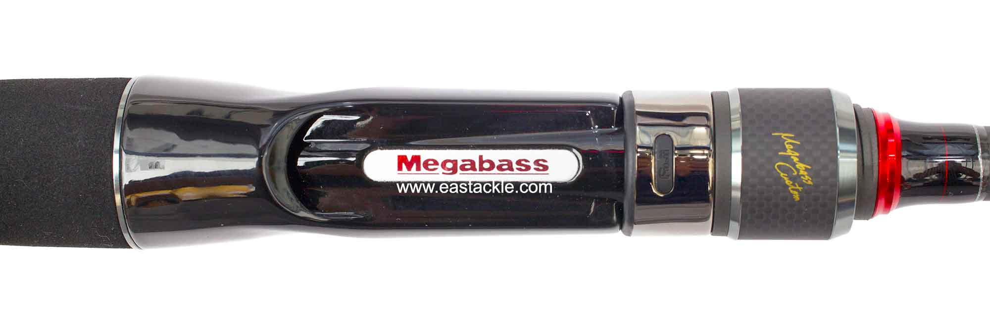 Megabass - Racing Condition World Edition - RCC-662M - Bait Casting Rod - Reel Seat Section (Top View)