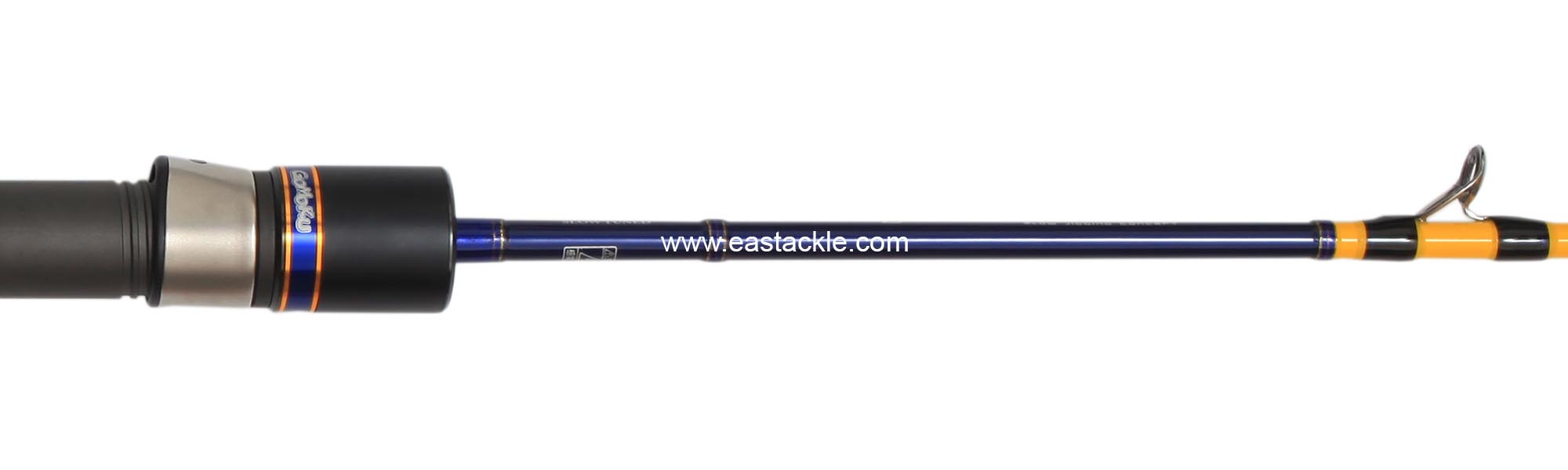 Storm - Gomoku Slo4 Evolution - SFV631-3 - Overhead Slow Fall Jigging Rod - Fore Grip to Stripper Guide Section (Side View)