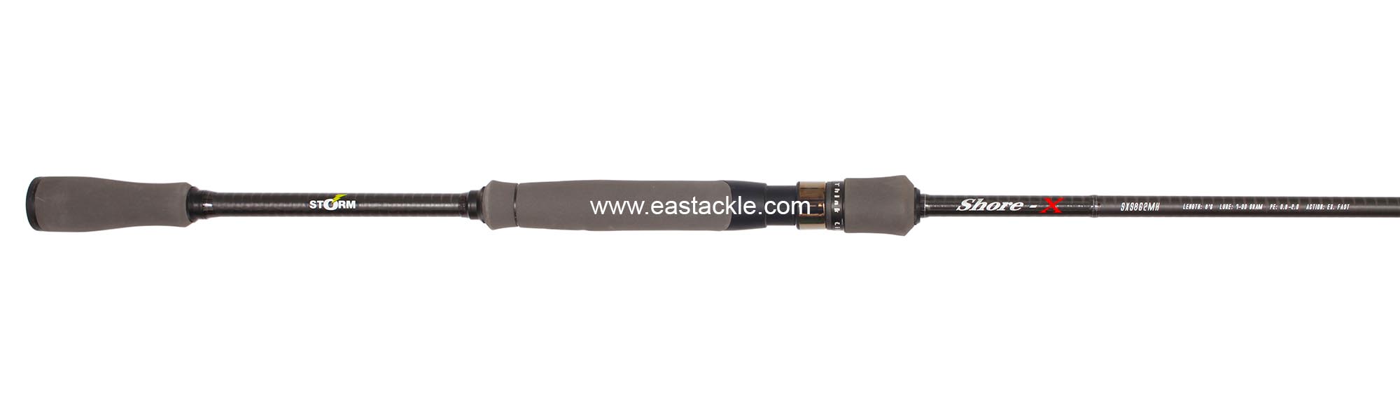 Storm - Shore-X - SXS862MH - Spinning Rod - Rear Section (Top View) | Eastackle