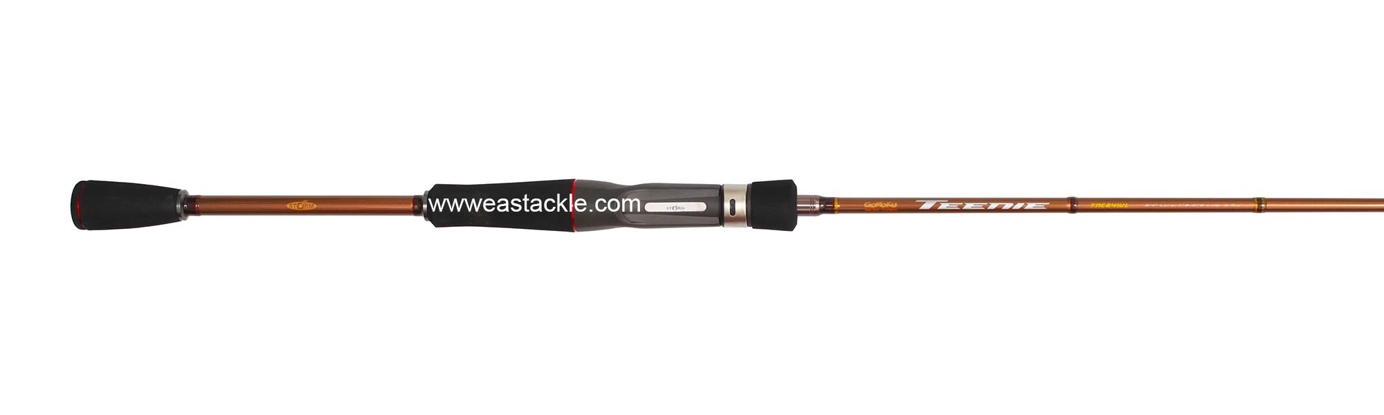 Storm - Teenie - TNC641UL - Bait Casting Rod - Butt to Stripper Guide (Top View) | Eastackle